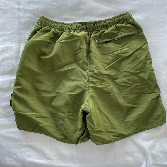 Stussy Green Swim Shorts - Picture 3 of 4